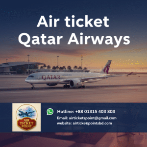 Air ticket Qatar Airways