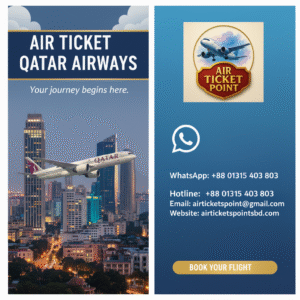 Air ticket Qatar Airways