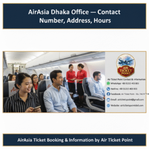 AirAsia Dhaka Office - Contact Number, Address, Hours