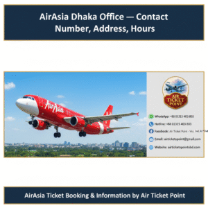 AirAsia Dhaka Office Address