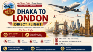Dhaka to London direct flight