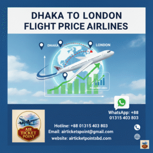 Dhaka to London flight price saudi airlines