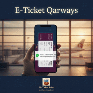 E ticket Qatar Airways