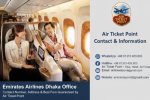 Emirates Airlines Dhaka Office | Contact Number, Address & Best Fare Guaranteed by Air Ticket Point