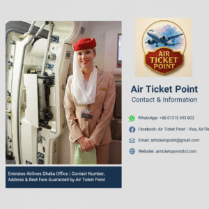 Emirates Airlines Dhaka Office | Contact Number, Address & Best Fare Guaranteed by Air Ticket Point