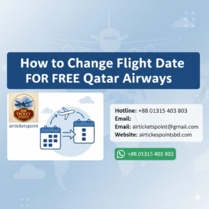 How to change flight date for free Qatar Airways