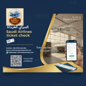 Saudi Airlines ticket check