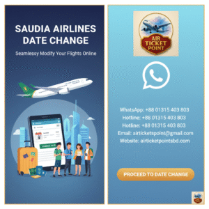 Saudia Airlines Date Change