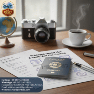 Schengen Tourist Visa & Family Visit Visa Checklist