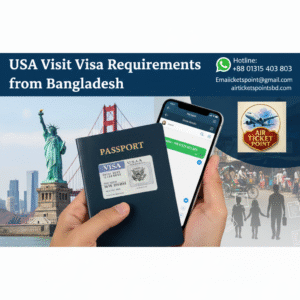 USA visit visa requirements from Bangladesh