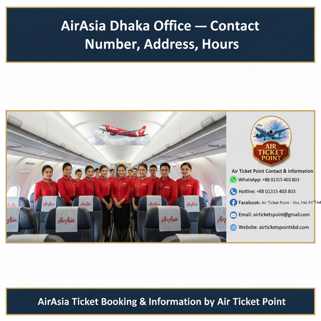 AirAsia Dhaka Office Address