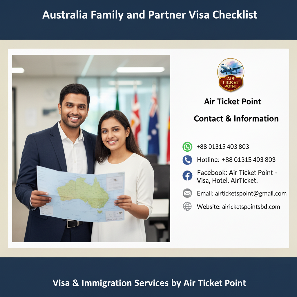 Australia Family and Partner Visa Checklist