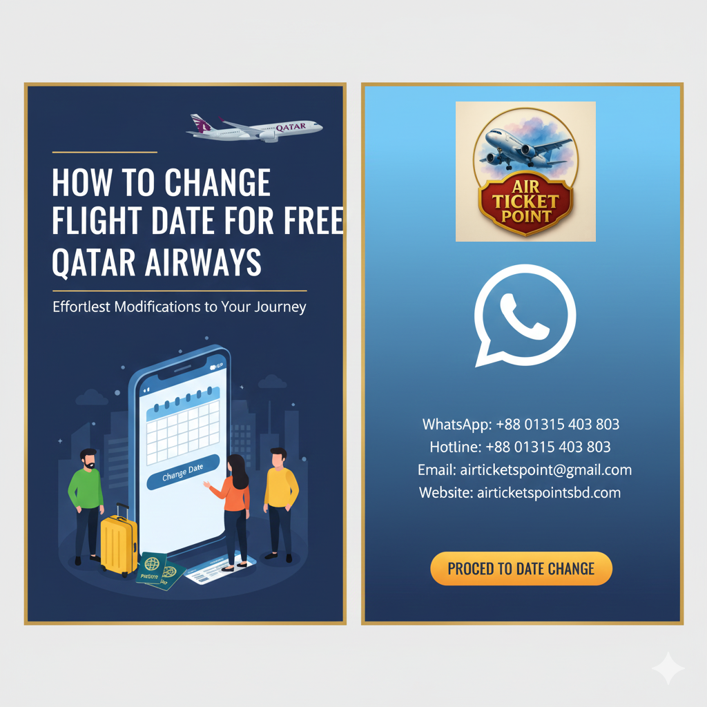 How to change flight date for free Qatar Airways