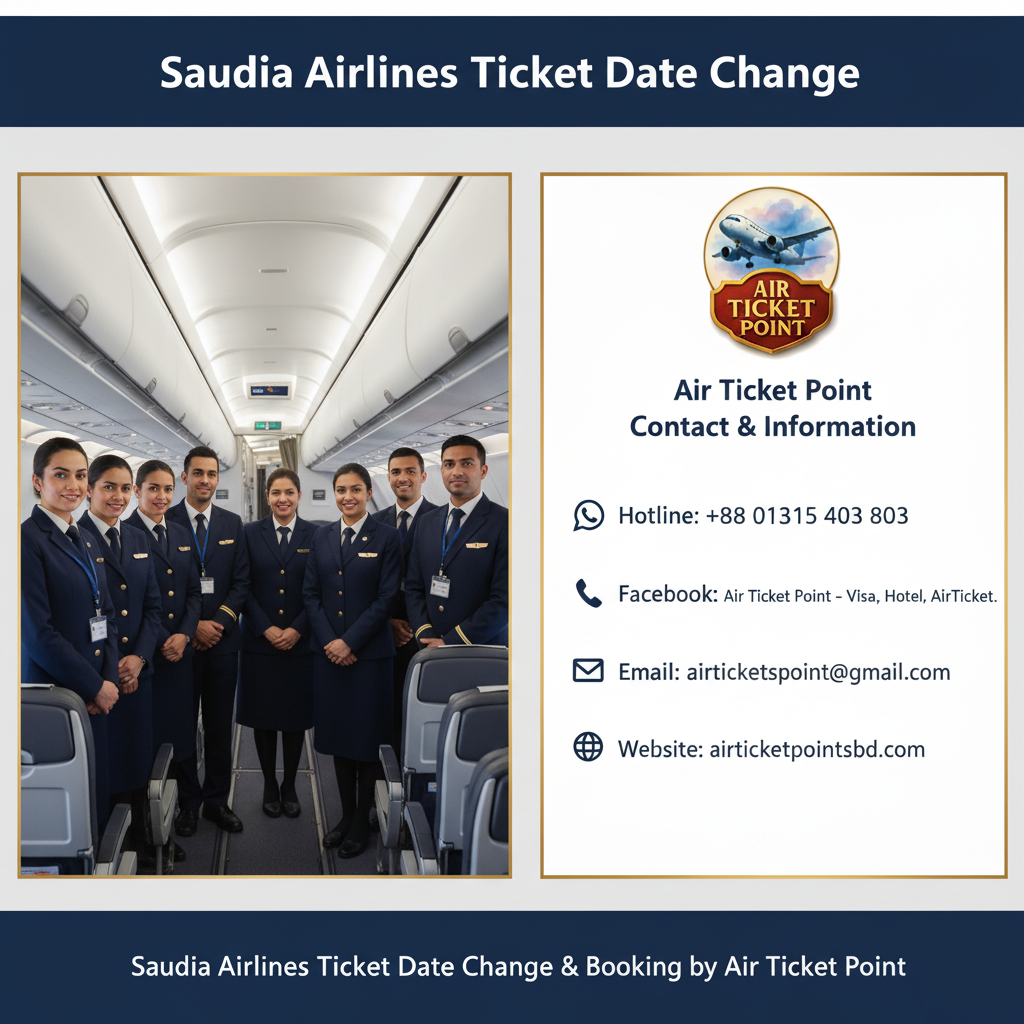 Saudia Airlines Ticket Date Change