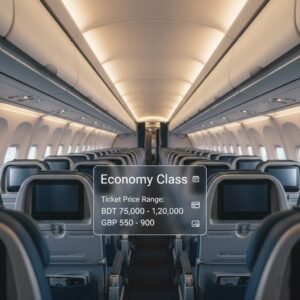 Dhaka to London flight price today from Bangladesh