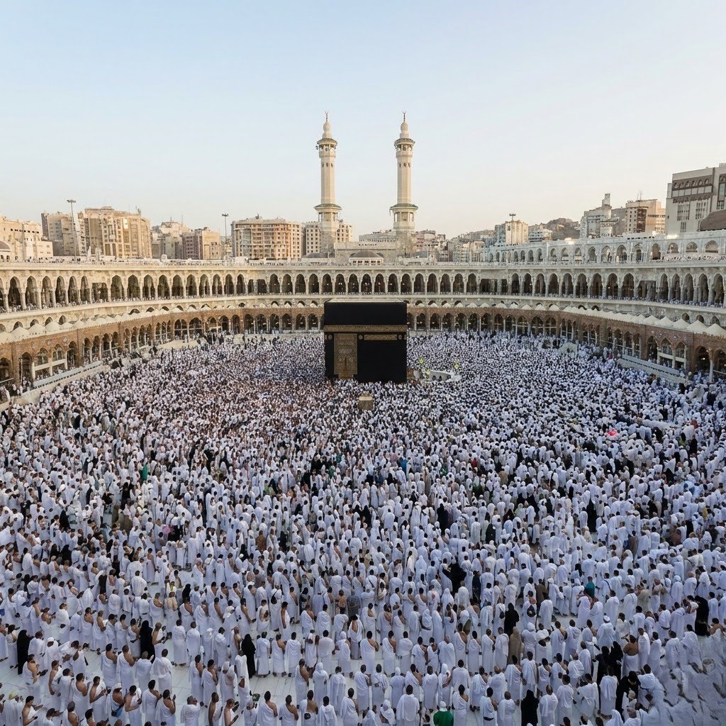 Umrah and Hajj air ticket service from Bangladesh for pilgrims traveling to Saudi Arabia