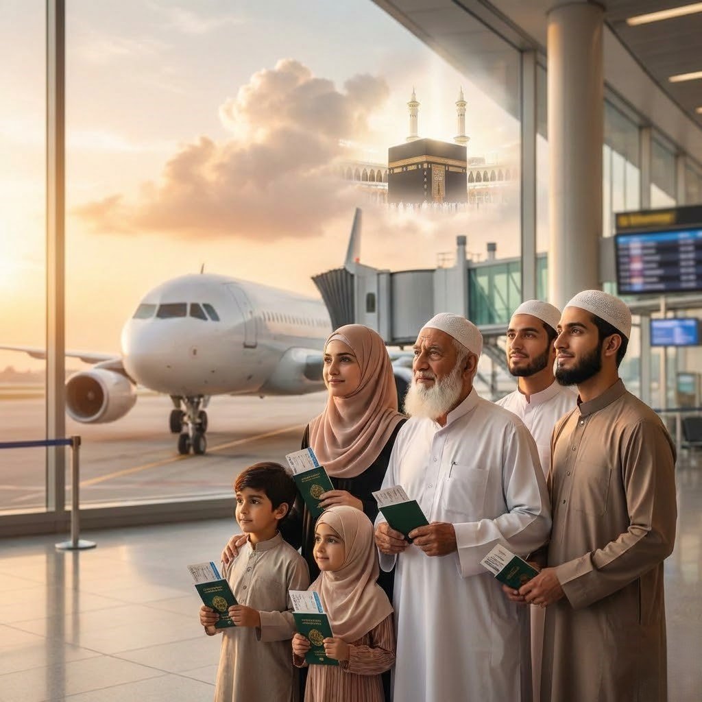 Umrah Hajj air ticket booking service in Bangladesh